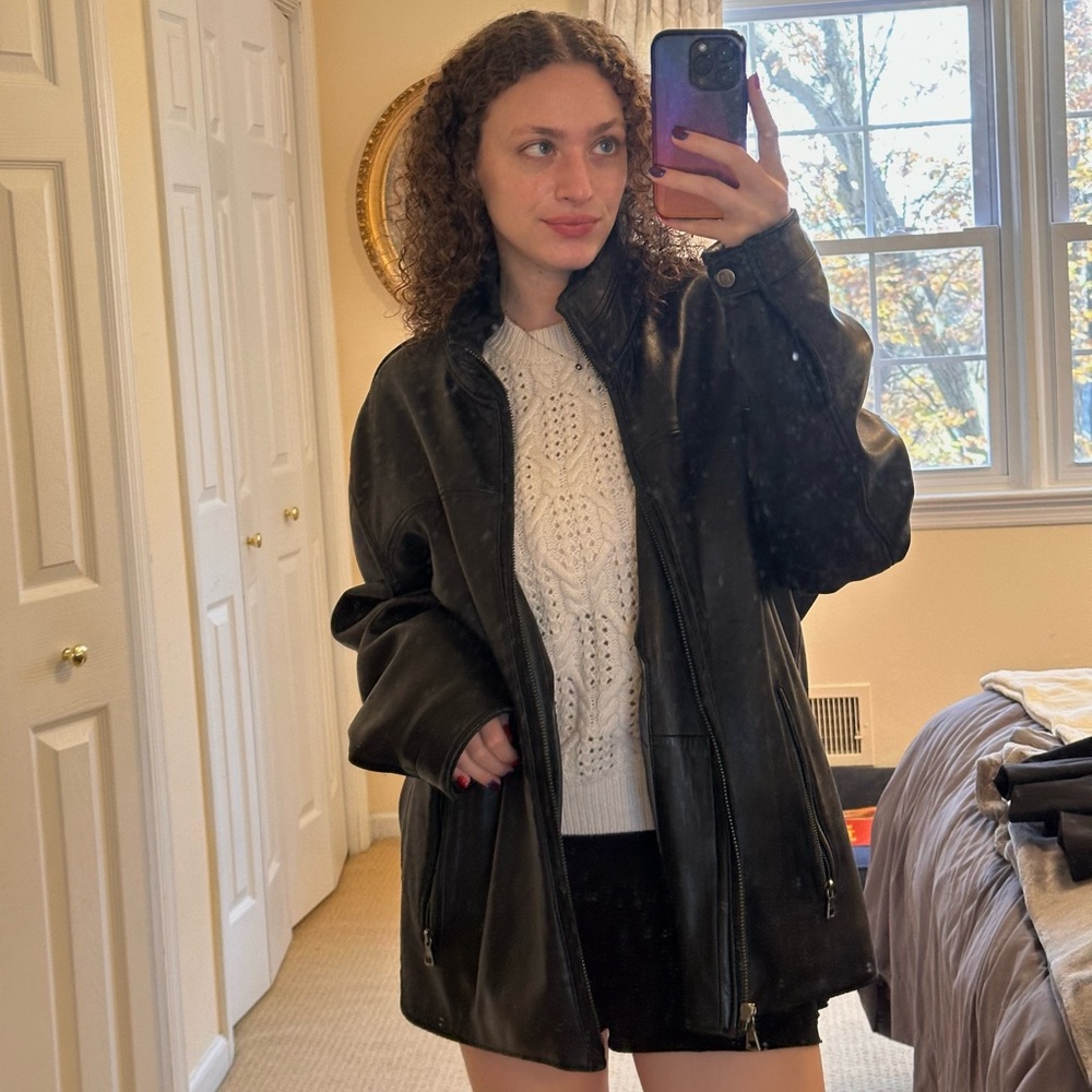Vintage Andrew Mark Leather Jacket